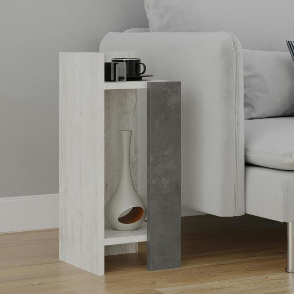 Decortie Elos Modern Bedside Table Left Module Narrow 25cm
