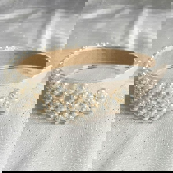 pearl headband hair band