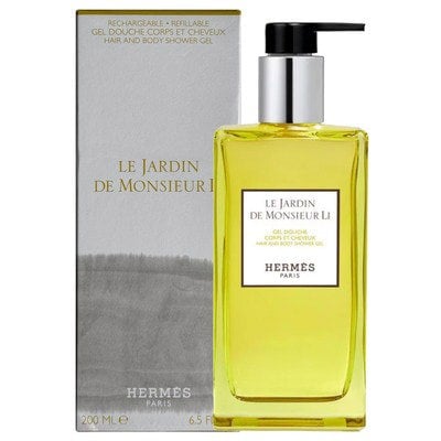 Hermes Le Jardin de Monsieur Li Hair and Body Shower Gel 200ml Refillable