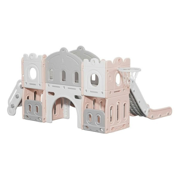 Toddler Two Slides Playset Living and Home