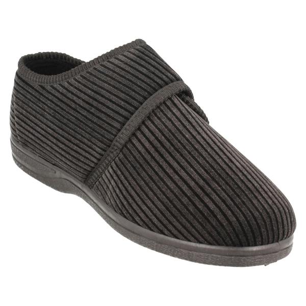 Rosebank Mens Rosebank Extra Wide Fit Indoor Slippers Kevin