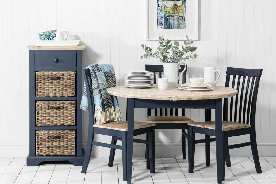Statement Furniture Florence Tallboy with Drawer and 3 Storage Baskets