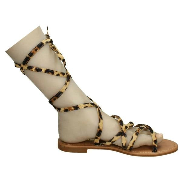 Savannah Ladies Savannah Strappy Flat Sandals F00361
