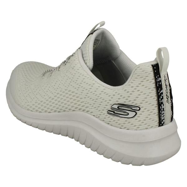Skechers Ladies Skechers Slip On Casual Trainers Lite Groove 13350