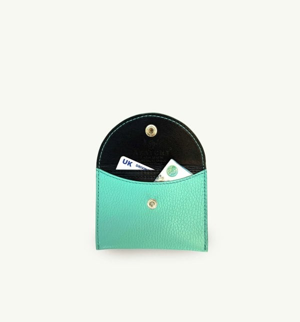 Apatchy London Fortnum Green Leather Purse