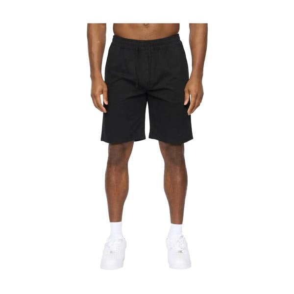 Crosshatch Mens Blansmoore Elasticated Regular Casual Shorts - Black - 