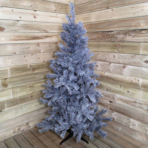Samuel Alexander 6ft (180cm) Colorado Grey Spruce Christmas Tree with Wrapped Branches & 483 Tips