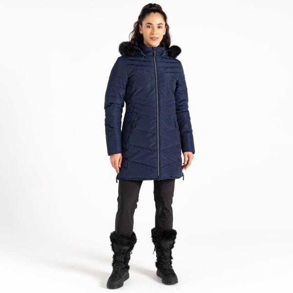 Dare 2B Women's Striking IV Mid Length Padded Jacket - Peacoat