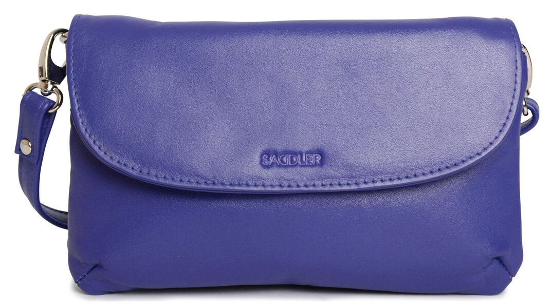 SADDLER Audrey Compact Leather Crossbody Bag & Clutch – Versatile & Stylish - Gift Boxed