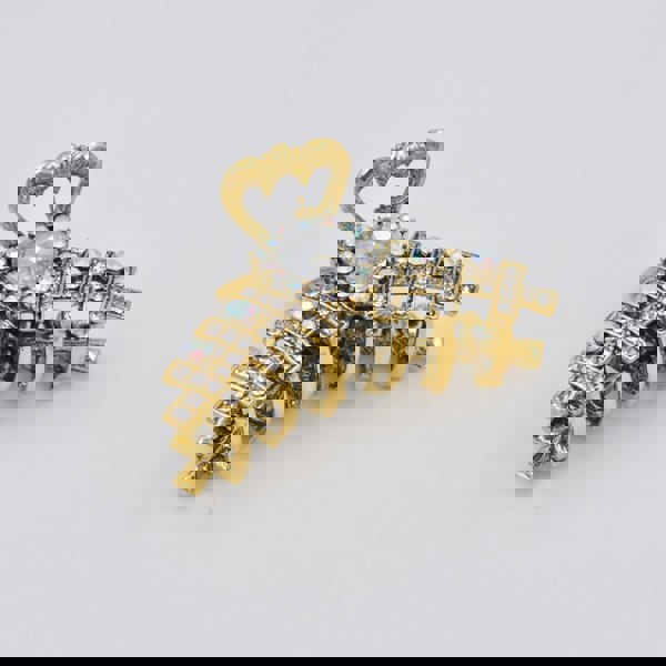 gold hair clamp claw clip