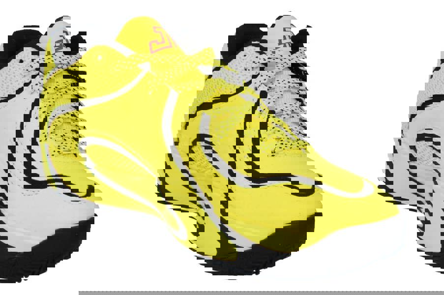 Nike Jordan Tatum 4 Mens Basketball Trainers Hq4614  700 - Somic Yellow University Red 700 - Photo 3