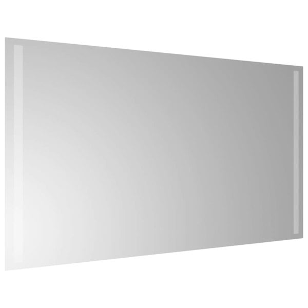 Berkfield LED Bathroom Mirror 90x50 cm