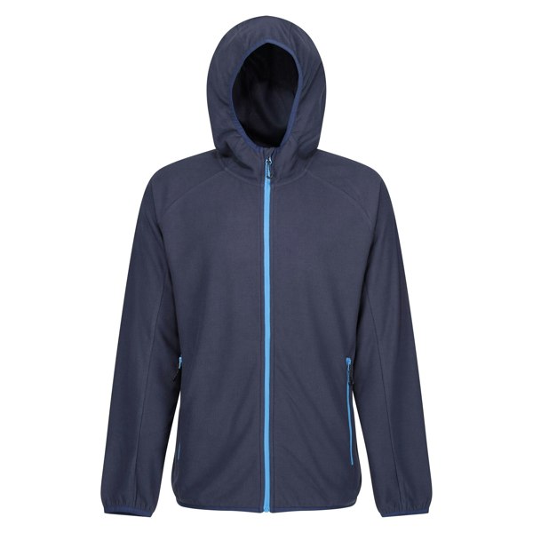 Regatta Mens Navigate Full Zip Fleece Jacket - Navy/French Blue