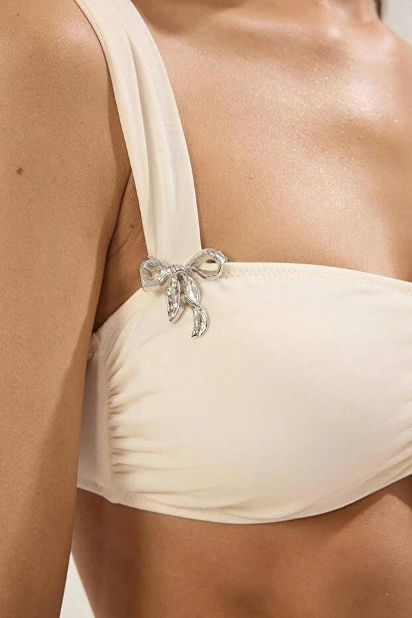 WOVCOR Bralette Covered Bikini Top with Accessories