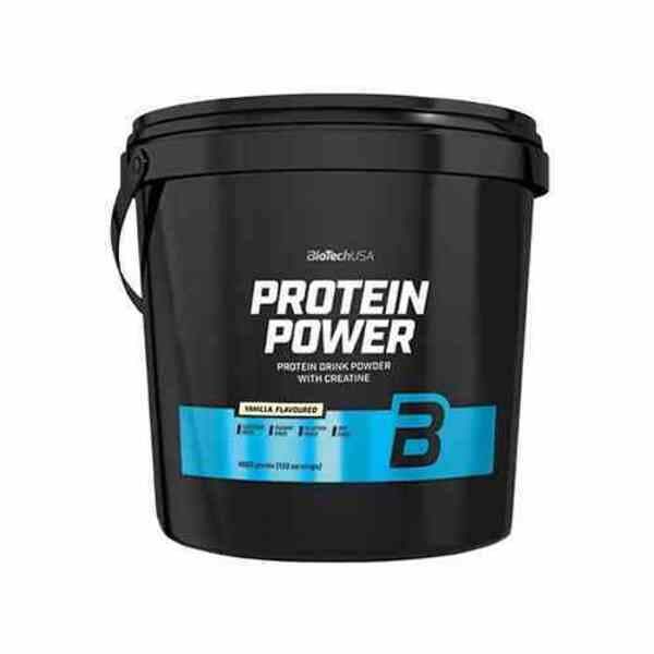 BioTechUSA Protein Power, Vanilla - 4000g