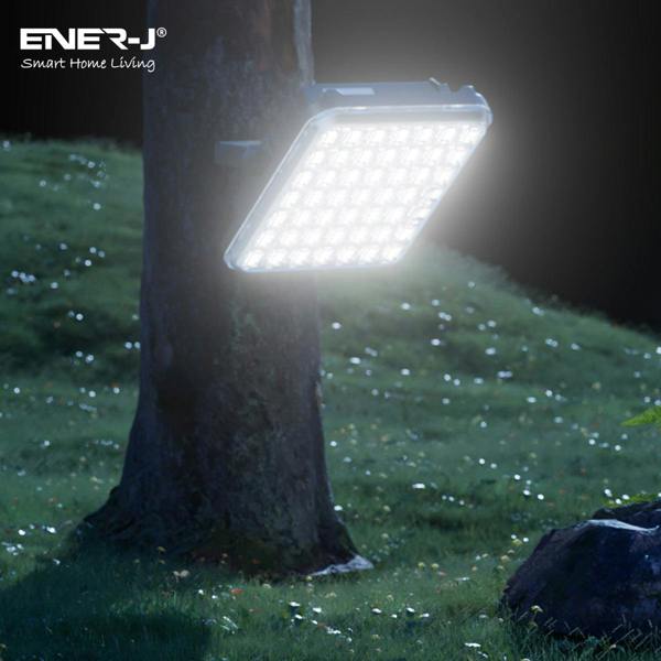 ENER-J 100W Split Floodlight with removable Power bank, 5400 mAh