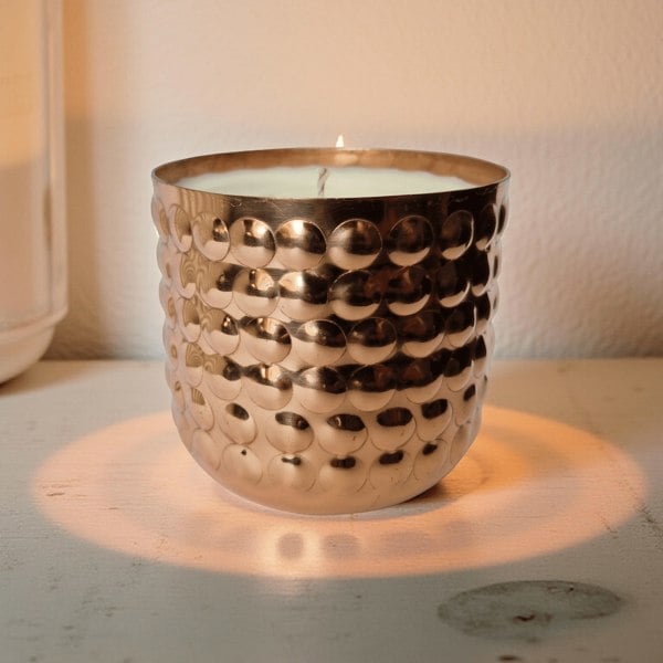 bobble copper candle