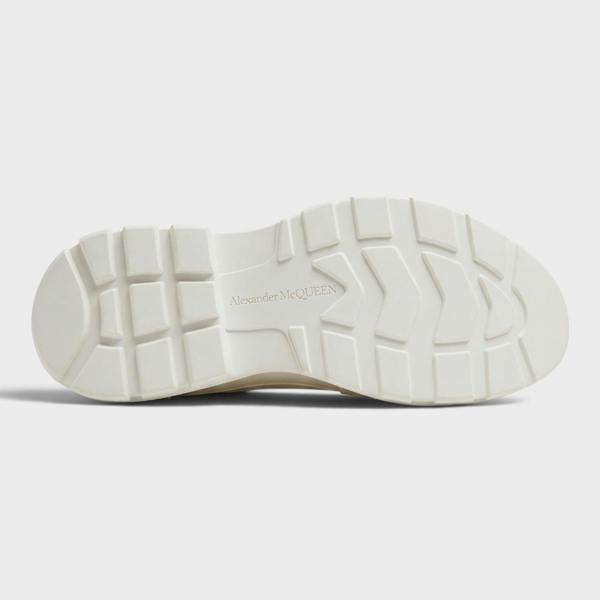 Alexander McQueen Tread Slick Lace Up White