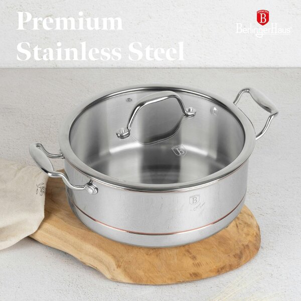 Berlinger Haus Casserole with Lid, 24 cm  Berlinger Haus BH8815