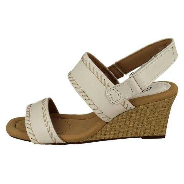 Clarks Ladies Clarks Wedge Sandals Kyarra Rose