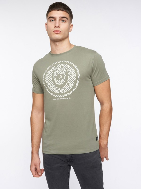 Duck and Cover Brodsky T-Shirt - Sage