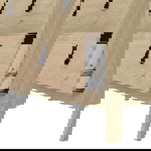 Furniture To Go Barcelona Chest 3 Drawers in Jackson Hickory Oak