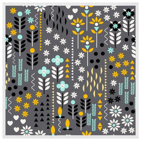 Benjamin Tate Design Flower print (picture Frame)