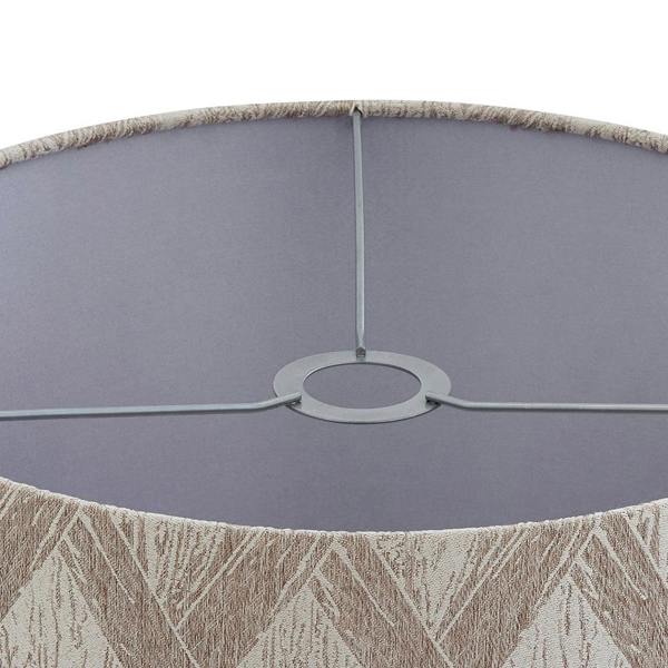 Pagazzi Lighting Parisa Silver Jaquard 30Cm Shade