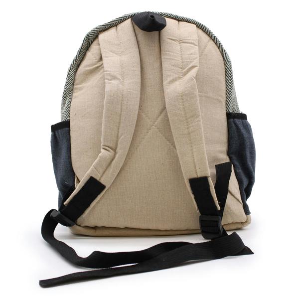 Serano Small Backpack - Rope & Pockets Style