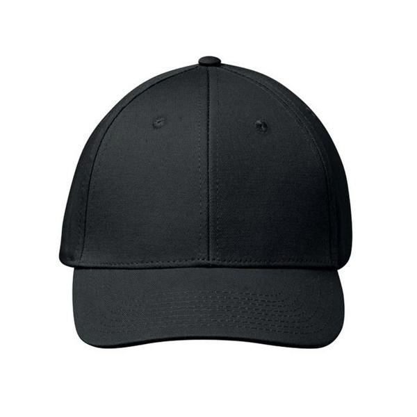 MidOcean Bahamas Cotton 6 Panel Baseball Cap - Black - 