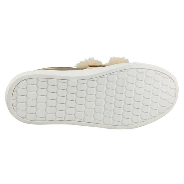 Spot On Girls Spot On Diamante Strap Fur Trim Shoes