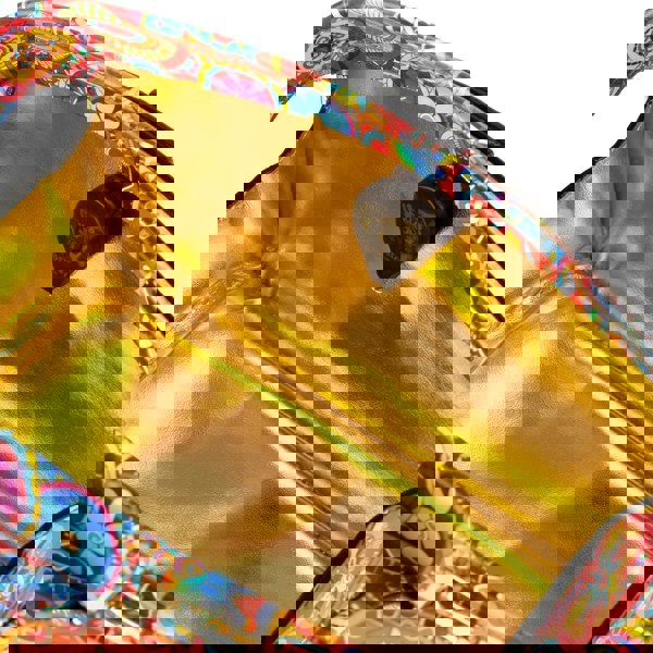 Embassy London Gazelle Mini - Signature Print - Women's mini bowling bag with handle and strap