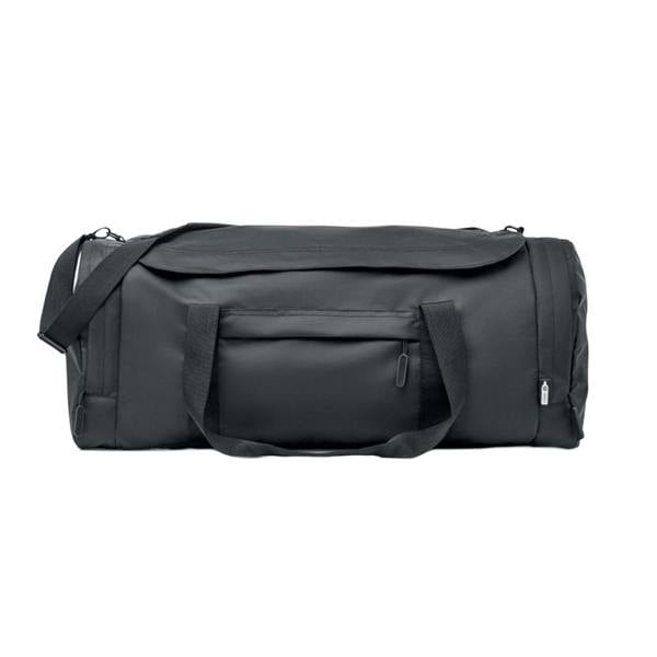 MidOcean Valley Large RPET Sport Duffle Bag - Black - 