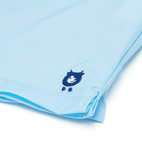 Randy Cow Baby Blue - Swim Shorts with Waterproof Pocket