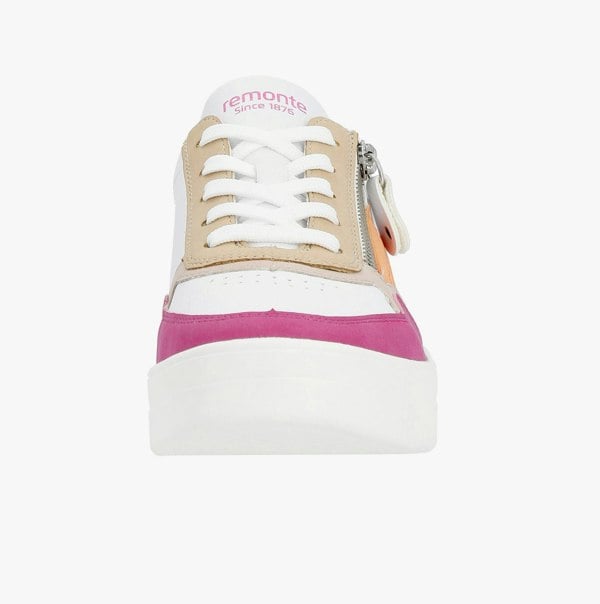 Remonte KENDRA Womens Trainers White/Fuschia