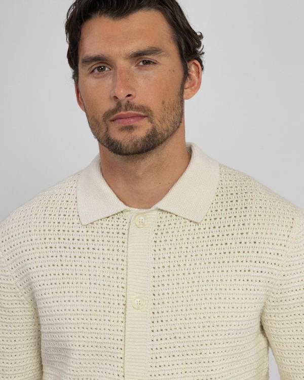 Steel & Jelly Chester - Chunky Knit Button Up Cardigan