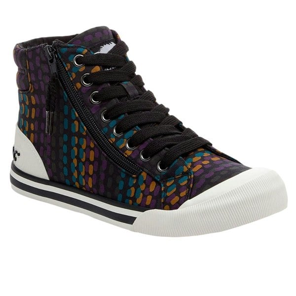 Rocket Dog Womens/Ladies Jazzin Hi Canvas Pumps - Black