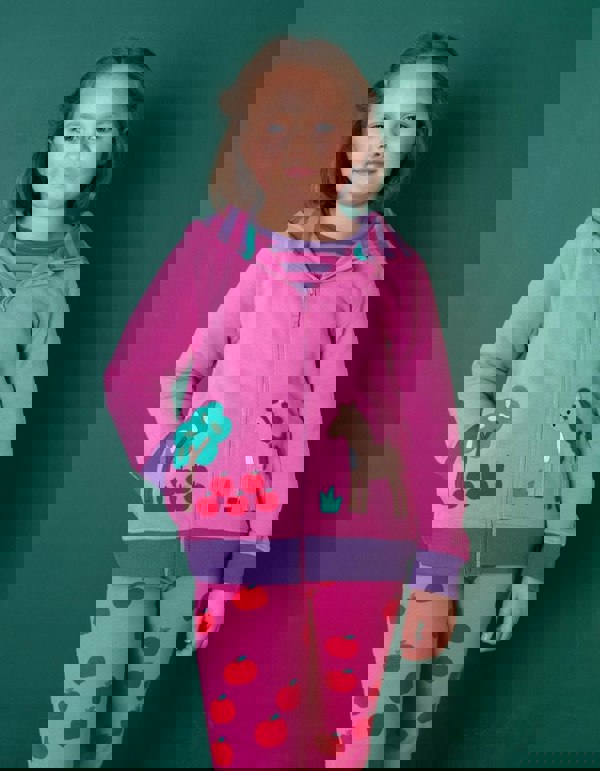 Organic Horse Applique Hoodie - Toby Tiger UK Retail