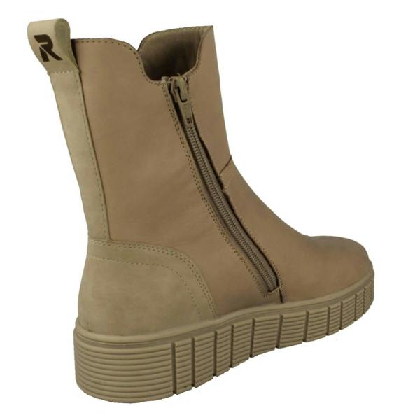 Rieker Ladies Rieker Platform Fleece Lined Ankle Boots W1062