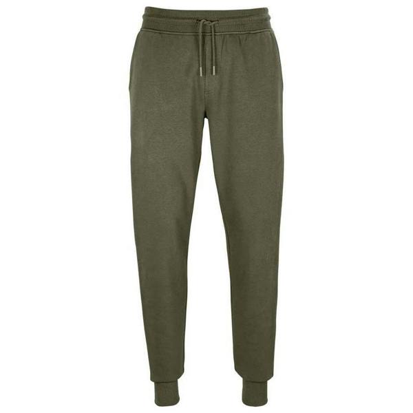 SOLS Unisex Adult Jumbo Organic Jogging Bottoms - Khaki Green
