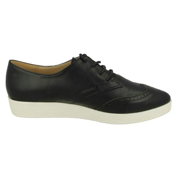 Spot On Ladies Spot On Lace Up Brogues