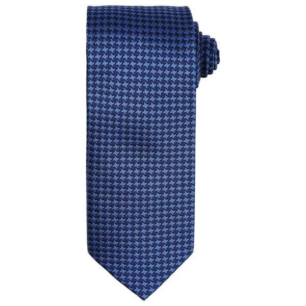 Premier Puppytooth Tie - Royal Blue