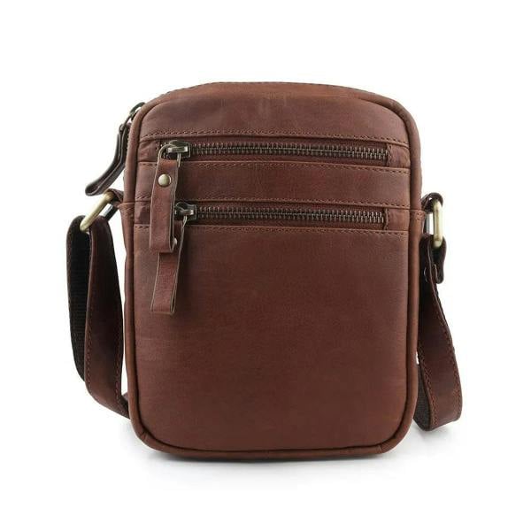 PRIMEHIDE Leather Crossbody Flight Bag - Milano