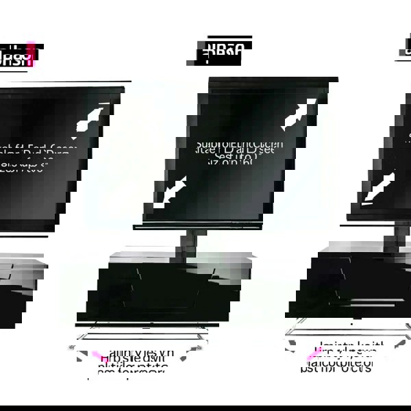 Dorel Home Chromium TV-Stand with 1 Flap Black CRO2-1200CB-BLK