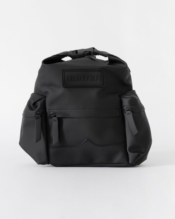 Hunter Delaney Mini Topclip Backpack in Black