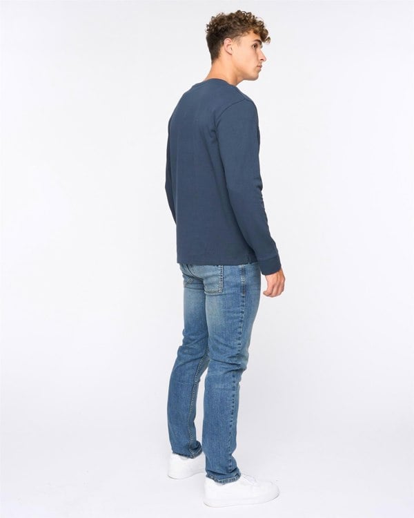 Bewley & Ritch Apsley Long Sleeve T-Shirt Navy