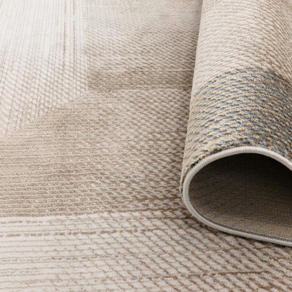 Asiatic The Rug Edit Miro Metallic Painting Beige Area Rug