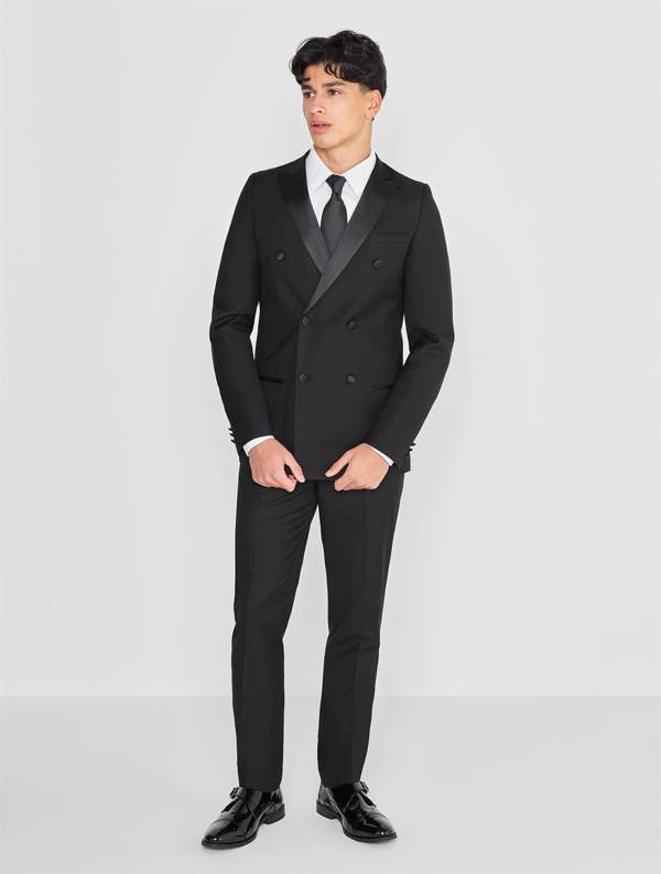 Black prom suit