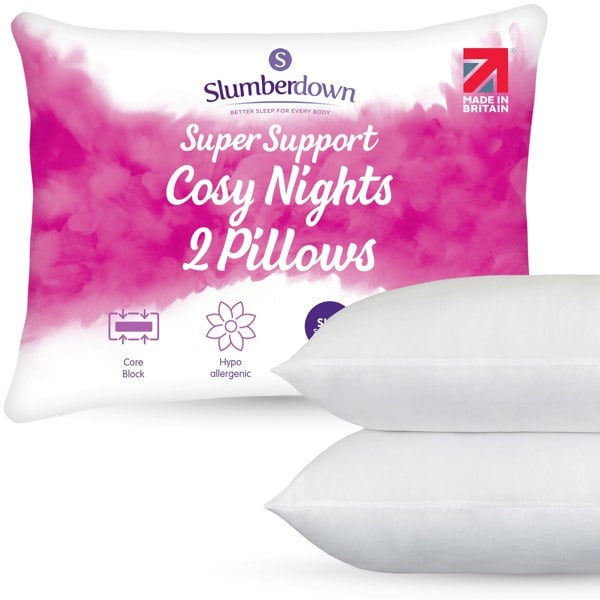 Slumberdown Cosy Nights Super Support Firm Support Pillow