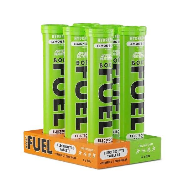 Applied Nutrition Bodyfuel Hydration Electrolyte Effervescent Tablets, Lemon & Lime - 6 x 20 tabs